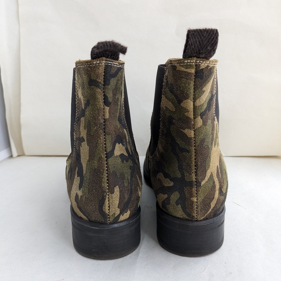 Anthropologie Camouflage Ankle Boots - Picture 5 of 11